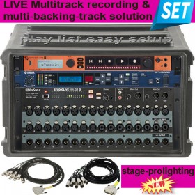 LIVE Multitrack record-playback solution
